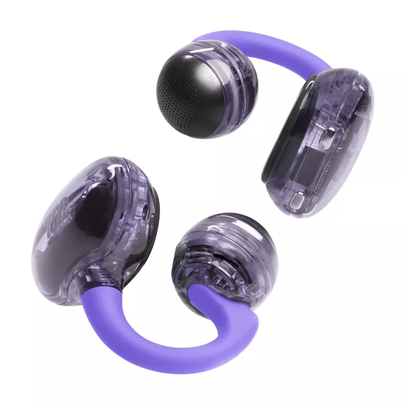 Headset JBL Soundgear Clips true wireless stereo (TWS) ad archetto chiamate/musica Bluetooth viola