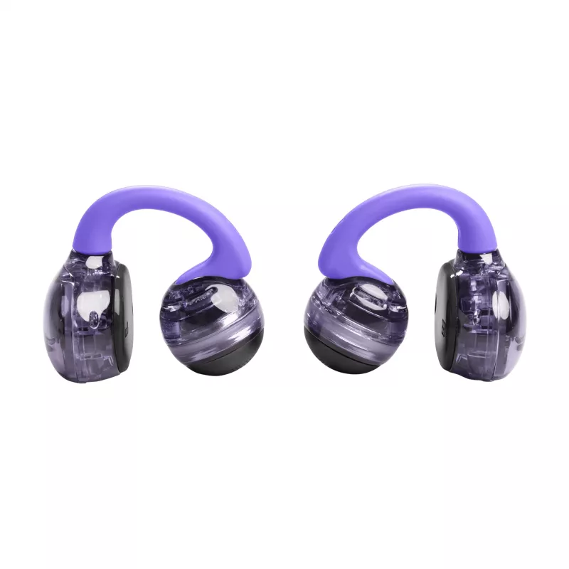 Headset JBL Soundgear Clips true wireless stereo (TWS) ad archetto chiamate/musica Bluetooth viola