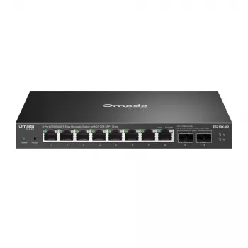 Switch Ethernet 2,5G gestito TP-Link ES210X-M2 — 8x 2,5G (100/1000/2500), 80 Gbit/s, montaggio desktop/parete