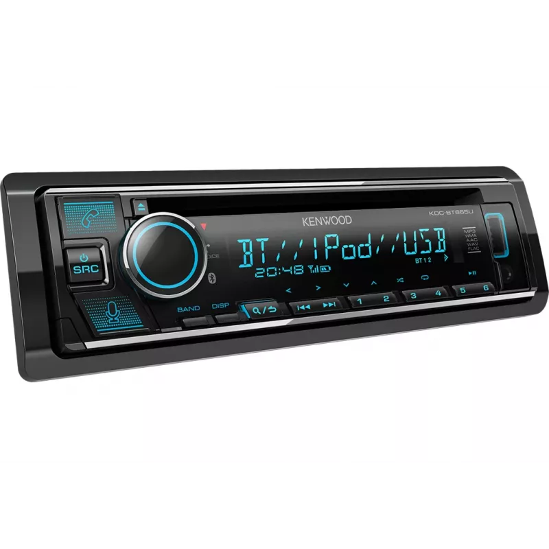 Kenwood KDC-BT665U ricevitore multimediale per auto nero 200 W Bluetooth