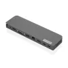 Lenovo 40AU0065EU USB-C Mini Dock, docking station cablata, 65 W, HDMI, VGA, RJ-45, USB 3.0 (USB 3.2 Gen 1), USB-A, nera