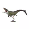 Jurassic World Rebirth Super Colossal Mosasaurus action figure, dinosauro giocattolo
