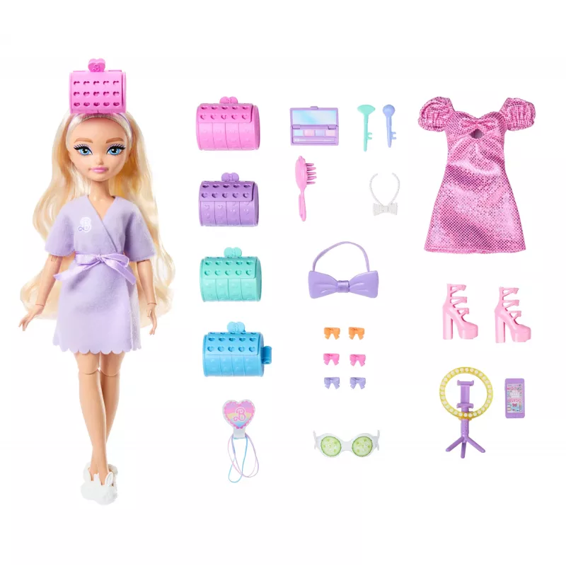 Bambola moda Barbie Dream Besties Malibu con accessori a sorpresa e oltre 15 look
