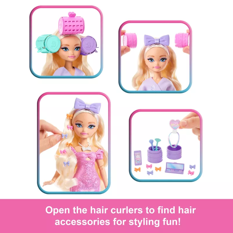 Bambola moda Barbie Dream Besties Malibu con accessori a sorpresa e oltre 15 look