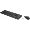 Combinazione mouse e tastiera wireless HP 235, full size (100%), wireless, RF wireless, nero, mouse incluso