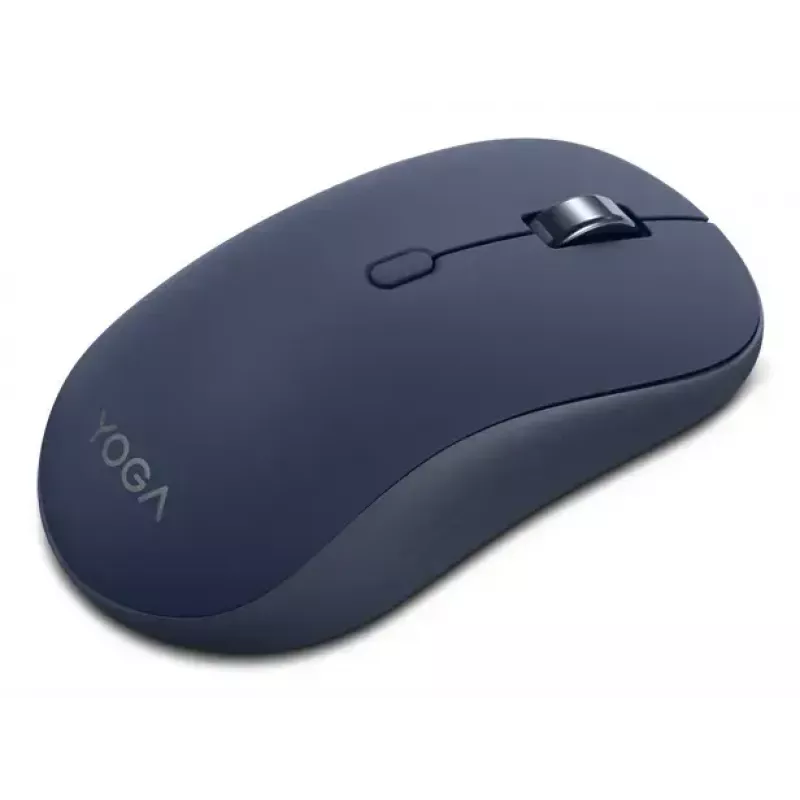 Mouse wireless ambidestro ottico Bluetooth Lenovo Yoga – 4000 DPI, 8 pulsanti, blu