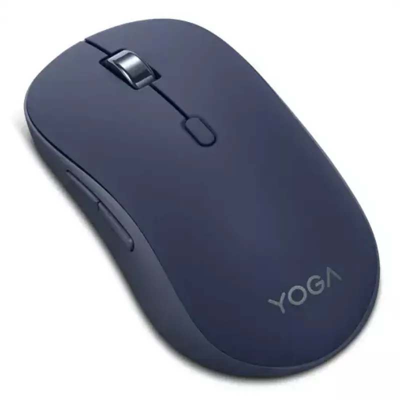 Mouse wireless ambidestro ottico Bluetooth Lenovo Yoga – 4000 DPI, 8 pulsanti, blu