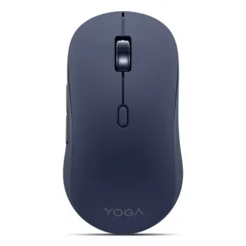 Mouse wireless ambidestro ottico Bluetooth Lenovo Yoga – 4000 DPI, 8 pulsanti, blu