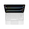 Tastiera Apple Magic QWERTY russa bianca con trackpad per iPad Pro 11 pollici