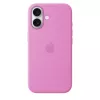 Custodia in silicone compatibile MagSafe per Apple iPhone 17 — lavanda, fodera in microfibra, per 6,3 pollici