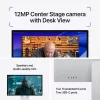 Monitor Apple Studio Display XDR — 27 pollici 5K (5120×2880), LED, vetro nano-texture, supporto inclinabile e regolabile in altezza, argento