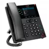 HP Poly VVX 350 telefono IP a 6 linee con PoE, telefono IP, nero, cornetta con filo, 6 linee, LCD, 8,89 cm (3,5 pollici)