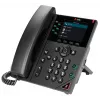 HP Poly VVX 350 telefono IP a 6 linee con PoE, telefono IP, nero, cornetta con filo, 6 linee, LCD, 8,89 cm (3,5 pollici)