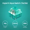HyperX Alloy Origins Core PBT HX Aqua – tastiera meccanica da gaming