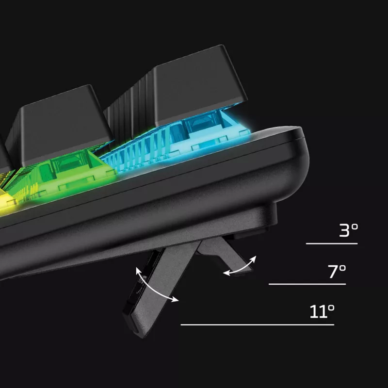 HyperX Alloy Origins Core PBT HX Aqua – tastiera meccanica da gaming