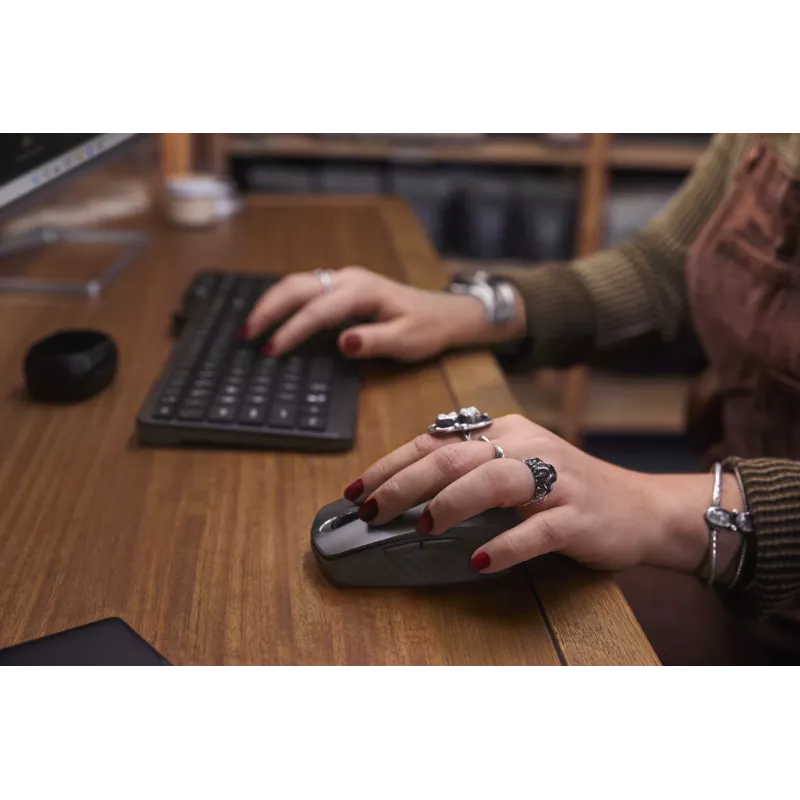 HP 460 Tastiera Bluetooth multi-dispositivo – senza fili, AZERTY, belga, nera