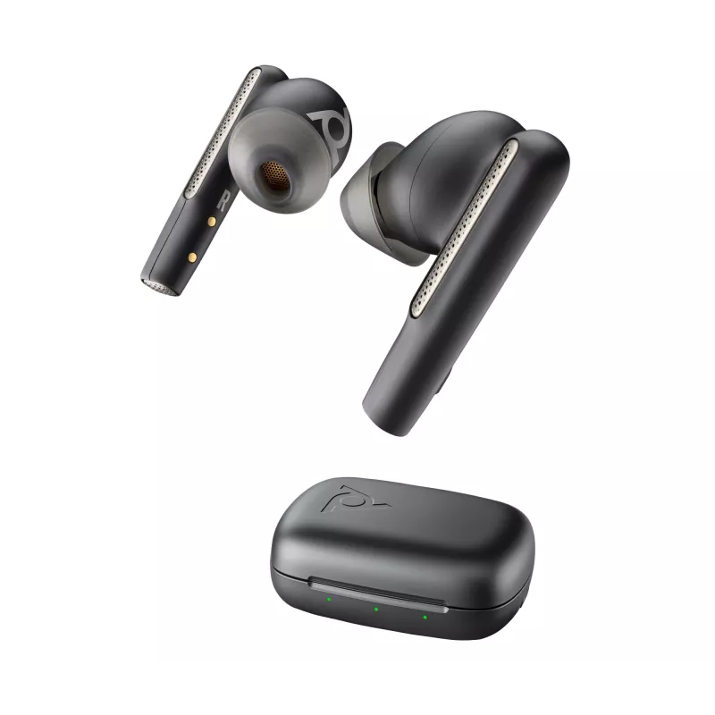 HP Poly Voyager Free 60 UC M Carbon nero auricolari +BT700 adattatore USB-C +Basic Charge Case