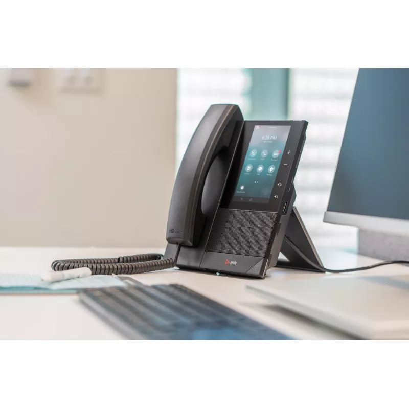 HP Poly CCX 505 Telefono business media per Microsoft Teams e PoE