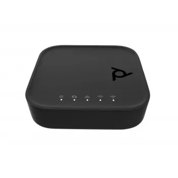 Adattatore Voice Port POLY ATA 402 Adattatore VoIP 2FXS con Open SIP, G.711/OPUS, corrente continua, ingresso 100–240 V AC