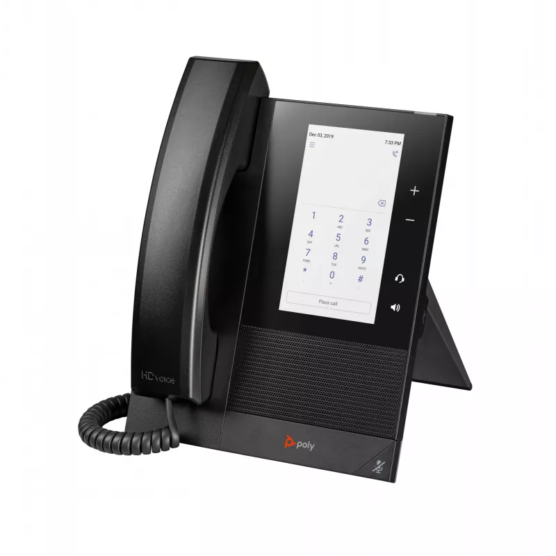 HP Poly CCX 400 Telefono business media per Microsoft Teams e PoE