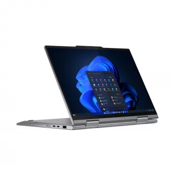 Lenovo ThinkPad X1 2-in-1 Gen 9 Intel Core Ultra 7 155U Ibrido (2-in-1) 35,6 cm (14 pollici) Touchscreen WUXGA 16 GB LPDDR5x-SDRAM 512 GB SSD Wi-Fi 6E (802.11ax) Windows 11 Pro tedesco grigio