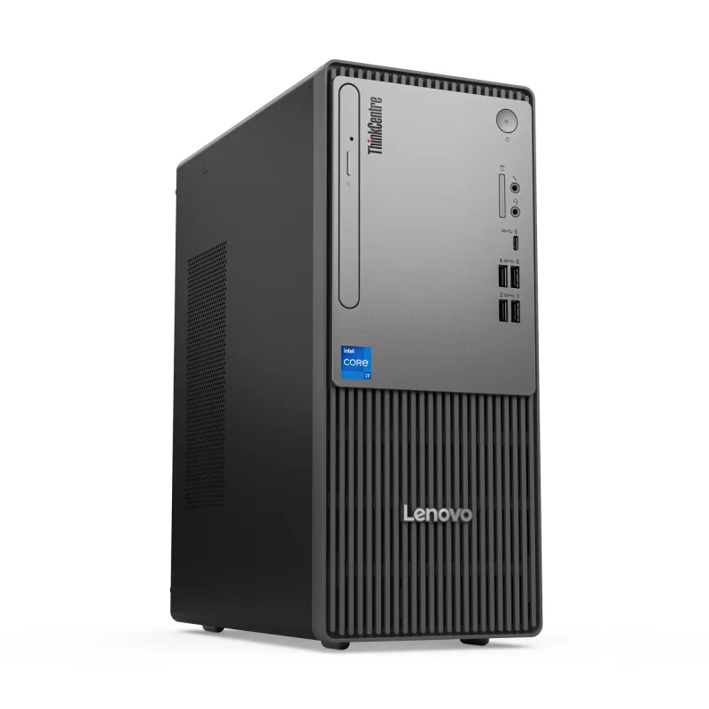 Lenovo ThinkCentre neo 50t Gen 5 Intel® Core™ i3 i3-14100 8 GB DDR5-SDRAM 256 GB SSD Windows 11 Pro PC tower nero