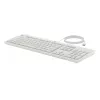 HP 225 combinazione mouse e tastiera con filo, Full-Size (100%), con filo, USB, bianco, mouse incluso