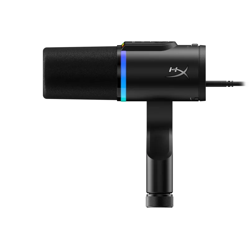 HyperX FlipCast – microfono dinamico USB/XLR (nero), microfono dinamico, -10 dB, 20 - 20000 Hz, 0,05 %, 1 Ω, 192 kHz