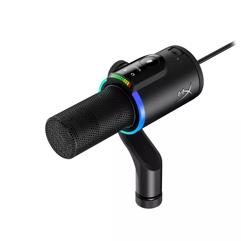 HyperX FlipCast – microfono dinamico USB/XLR (nero), microfono dinamico, -10 dB, 20 - 20000 Hz, 0,05 %, 1 Ω, 192 kHz