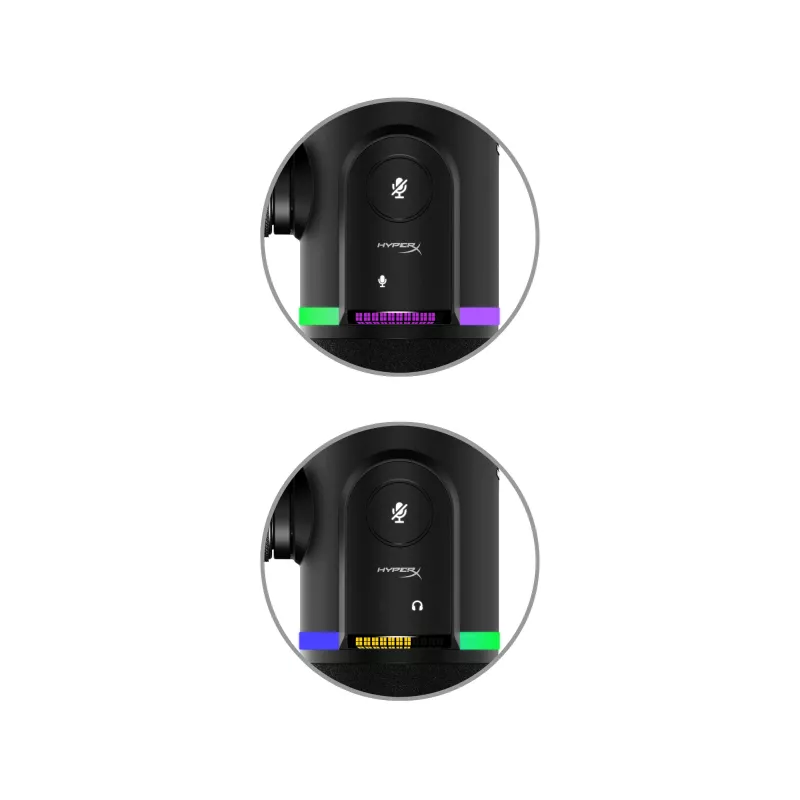 HyperX FlipCast – microfono dinamico USB/XLR (nero), microfono dinamico, -10 dB, 20 - 20000 Hz, 0,05 %, 1 Ω, 192 kHz