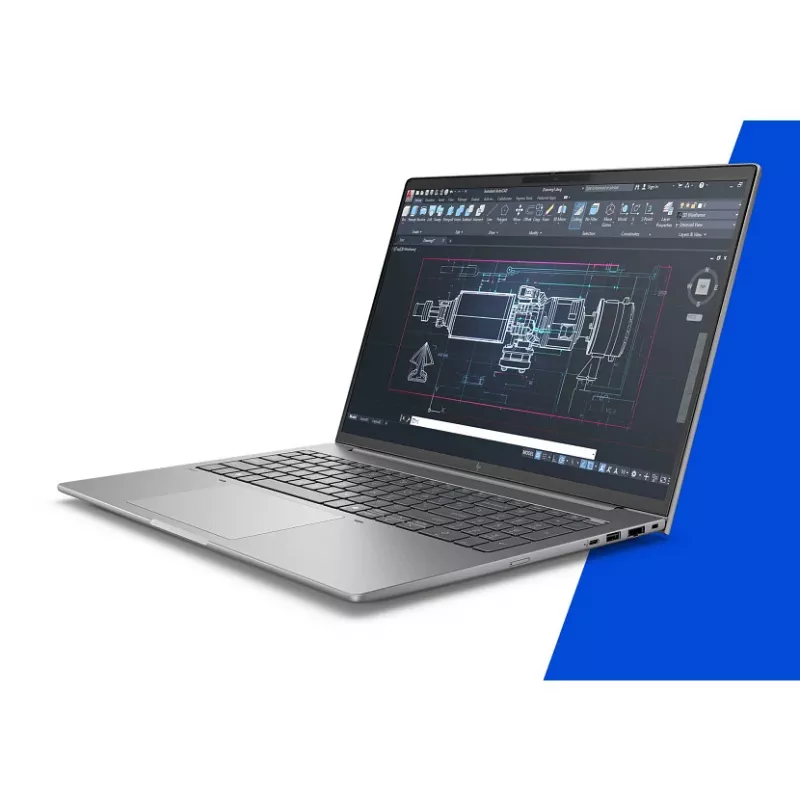 Mobile Workstation HP ZBook 8 G1i 16 inch Intel Core Ultra 7 32 GB 1 TB NVIDIA RTX 500 Windows 11 Pro
