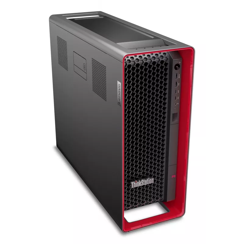 Workstation Lenovo ThinkStation P8 con AMD Threadripper PRO 9965WX, 128 GB DDR5-6400, 1 TB SSD, Windows 11 Pro, 1000W PSU