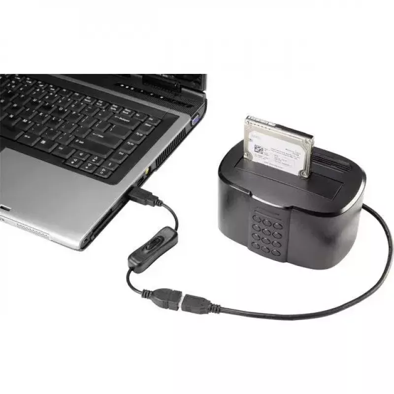 Cavo USB Renkforce RF-3322982 0,25 m USB A nero