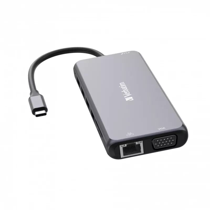 Verbatim CMH-14 USB Type-C 5000 Mbit/s argento