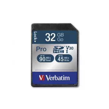 Memoria flash Verbatim Pro 32 GB SDHC UHS classe 10