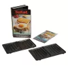 Tefal XA800112 piastre per toast per SW852, nero