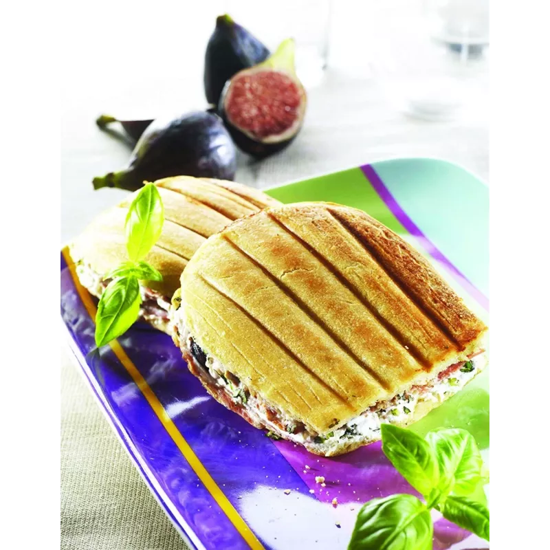 Tefal XA800112 piastre per toast per SW852, nero