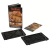 Tefal XA800612 piastre per waffle a forma di cuore per SW852 Sandwich Maker, nero