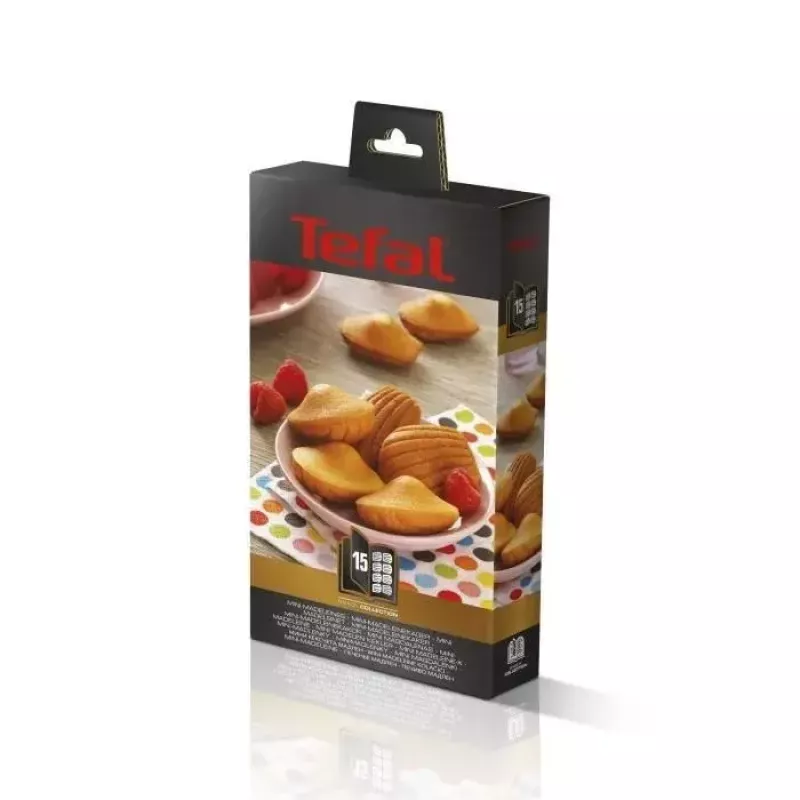 Tefal XA801512 piastre per madeleine, nero