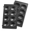 Piastre Madeleine Tefal XA801512, nere