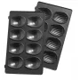 Piastre Madeleine Tefal XA801512, nere