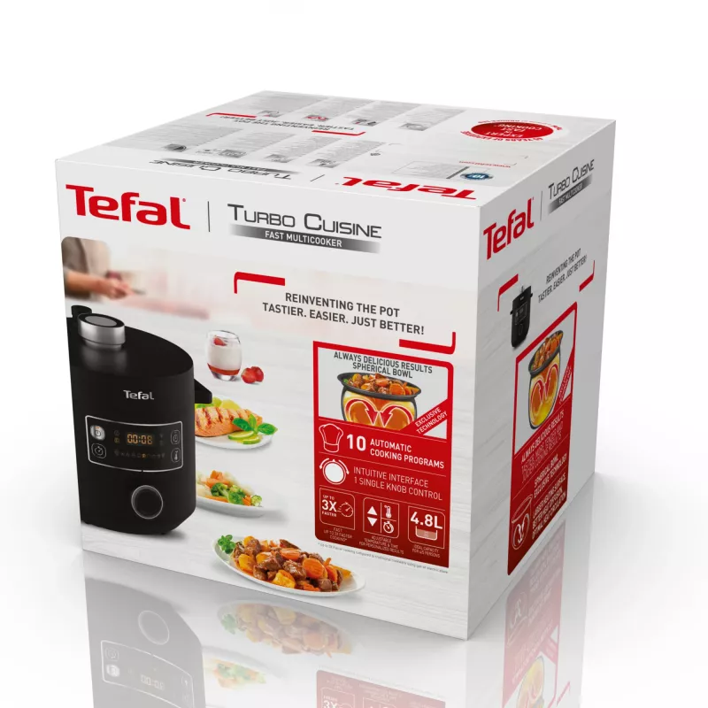 Tefal Turbo Cuisine & Free, 1200 V, mulino - multicatls-speedina catls (senza imballaggio)