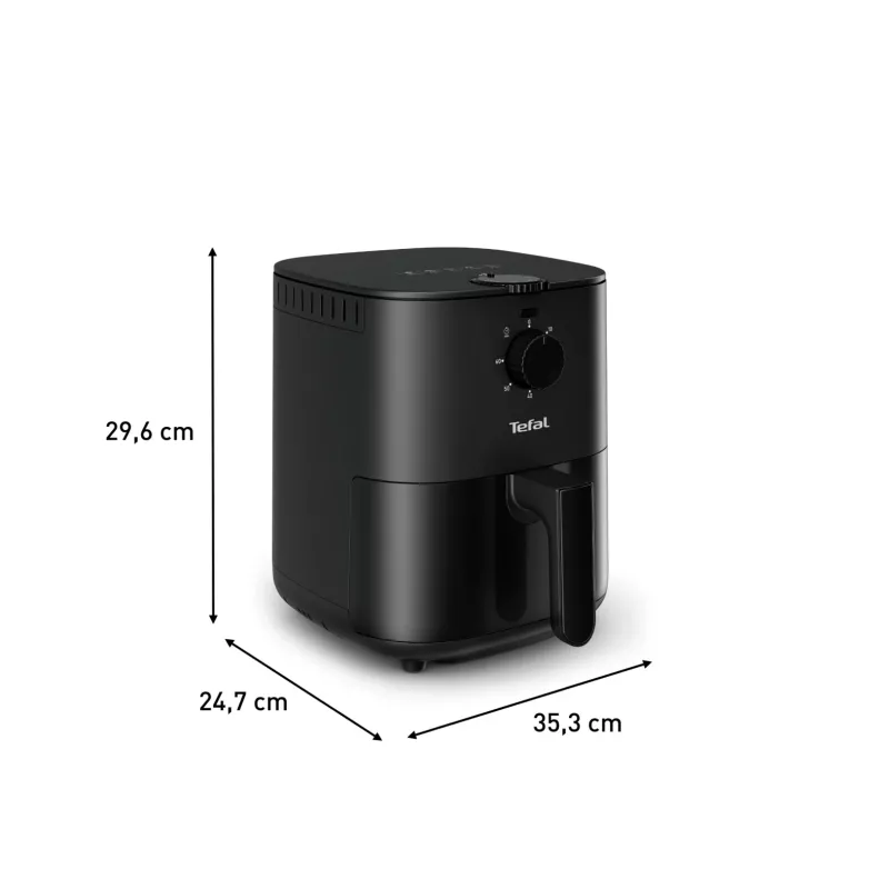 Friggitrice ad aria Tefal Easy Fry EY1308 Single 3,5 l a libera installazione 1030 W nera