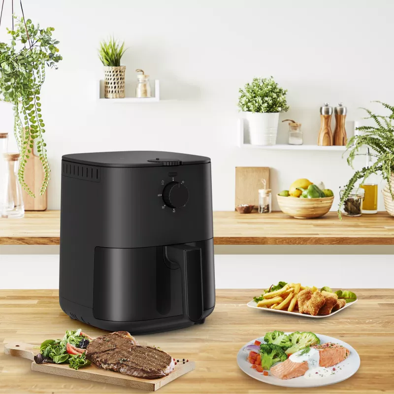 Friggitrice ad aria Tefal Easy Fry EY1308 Single 3,5 l a libera installazione 1030 W nera