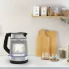 Bollitore in vetro Tefal KI605830 bollitore elettrico 1,7 L 2200 W nero, argento, trasparente