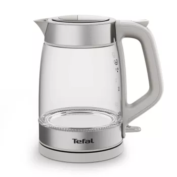 Bollitore in vetro Tefal KI605B30 bollitore elettrico 1,7 L 2200 W grigio, argento, trasparente