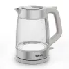 Bollitore in vetro Tefal KI605B30 bollitore elettrico 1,7 L 2200 W grigio, argento, trasparente