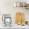 Bollitore in vetro Tefal KI605B30 bollitore elettrico 1,7 L 2200 W grigio, argento, trasparente