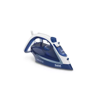 Tefal EasyGliss Plus FV5735 Ferro da stiro a secco e a vapore suola Durilium 2500 W blu, bianco