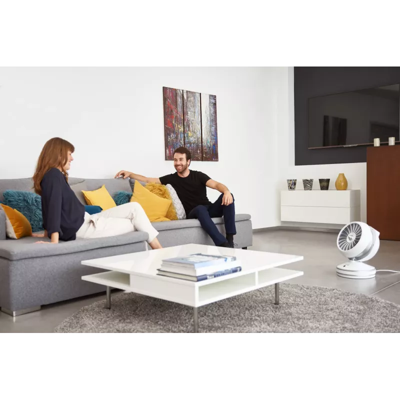 Rowenta HQ7152 Ventilatore per interni bianco, argento termoventilatore elettrico